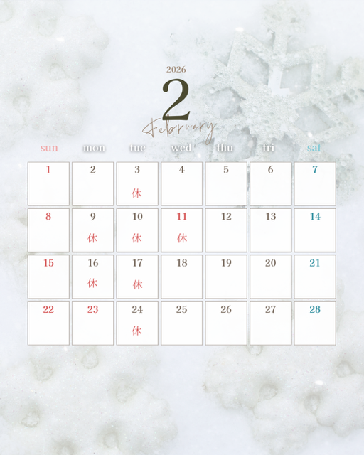 白 写真 モダン 2026年2月カレンダー インスタグラム投稿 縦長.PNG